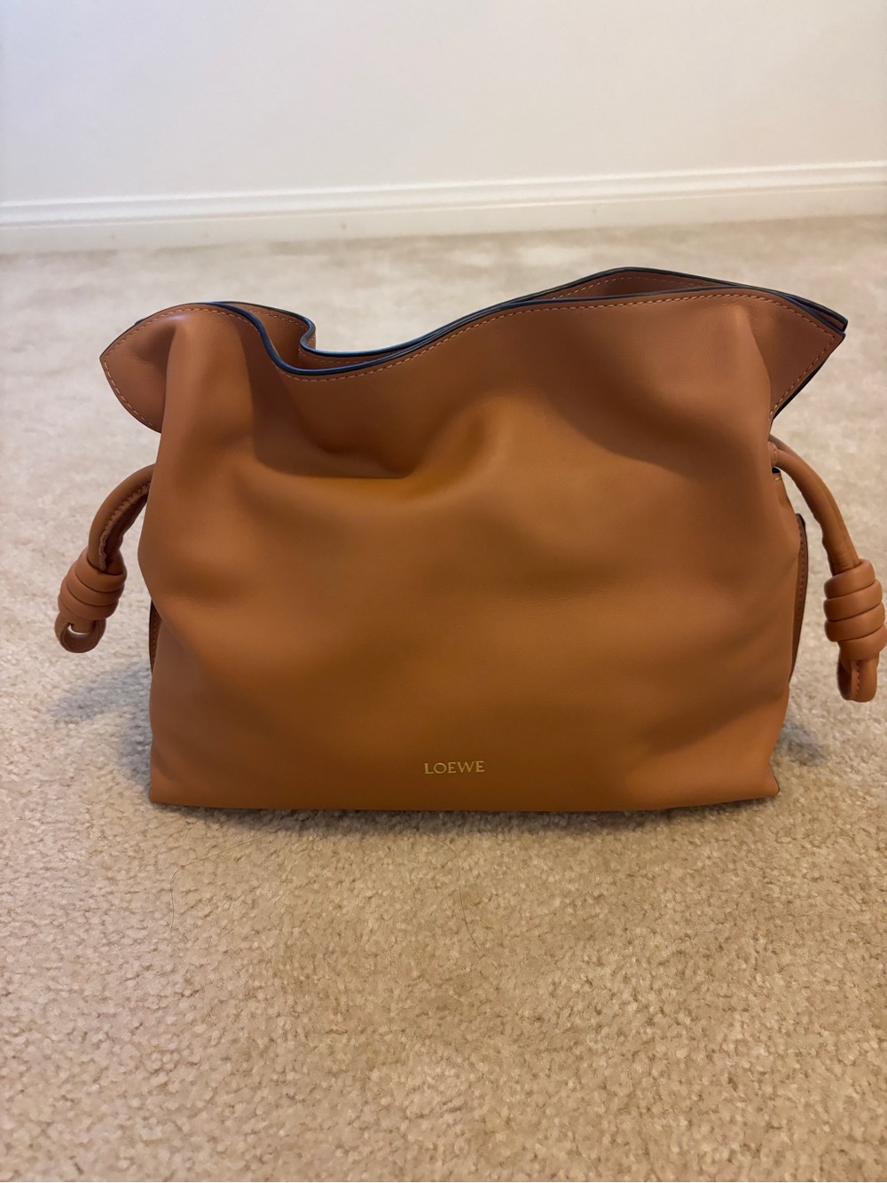 Loewe Tan Flamenco Medium Bag